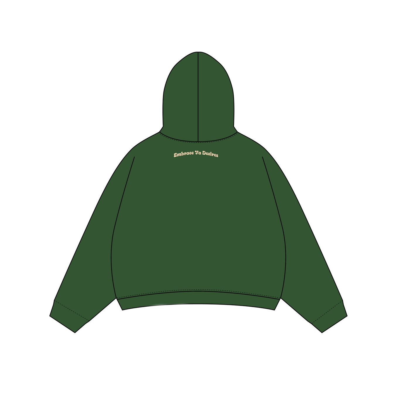 Forest Green Zip-Up